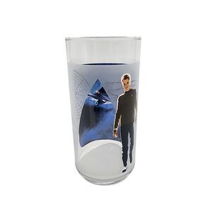 Star Trek 2009 Burger King Glass Captain James T Kirk Chris Pine USS Enterprise